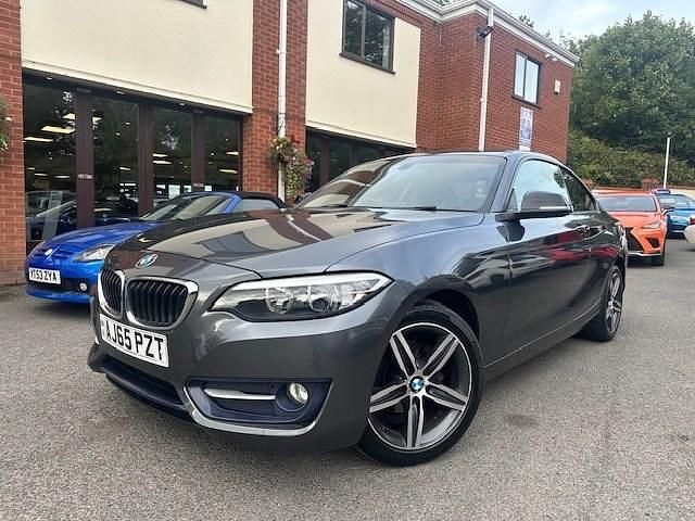 Grey Used 2016 BMW 218 Sport Line Coupe | £6,988 (Fair price) - Image 1/4