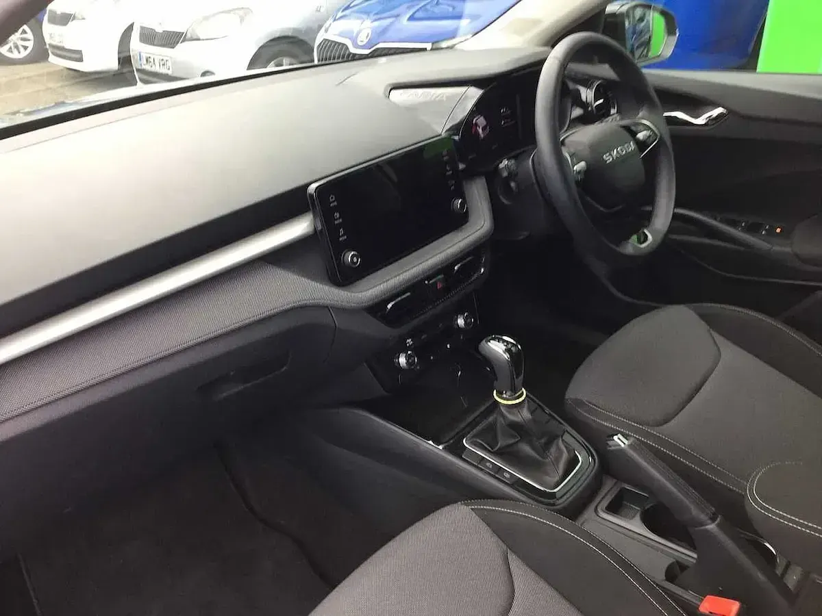 Used Skoda Fabia Design Edition 85 HP (62 kW) 2026 Graphite grey metallic black magic pearl effect Hatchback