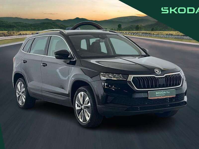 Black Used 2025 Skoda Karoq SE L SUV | £27,990 (A bit pricey) - Image 1/4