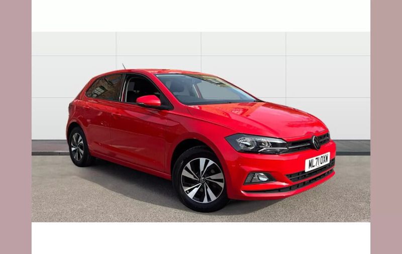 Red Used 2021 VW Polo Match Hatchback | £13,512 (Good price) - Image 1/4