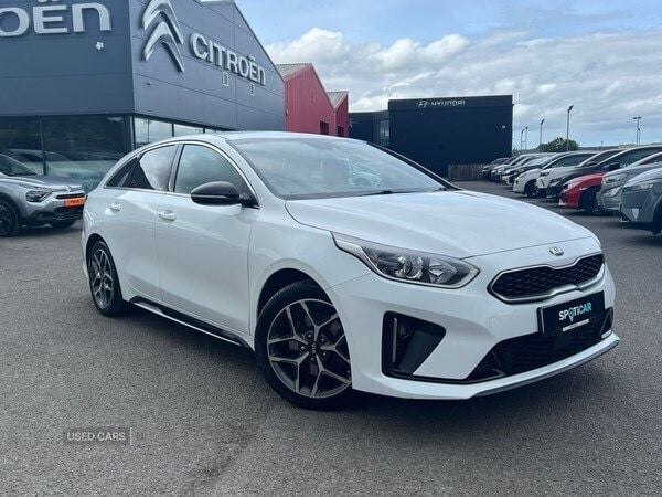 White Used 2020 Kia ProCeed GT-Line Hatchback | £13,490 (Fair price) - Image 1/4