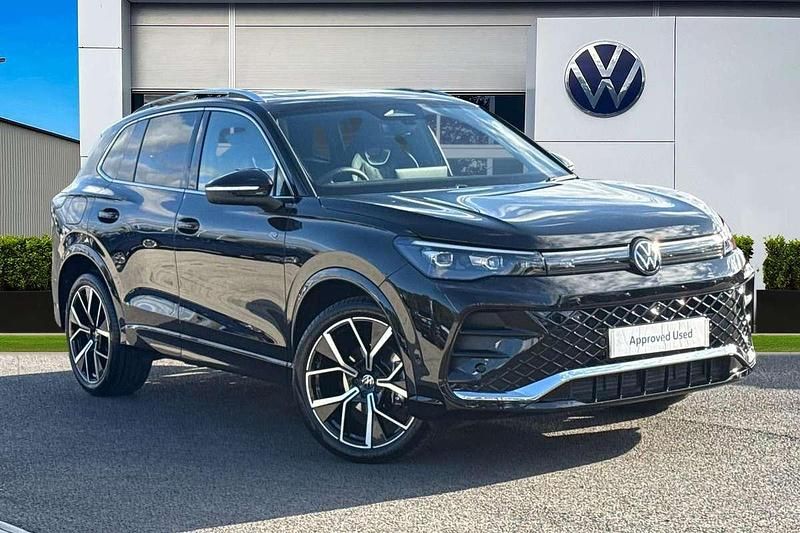 Black Used 2025 VW Tiguan R-line SUV | £35,490 (A bit pricey) - Image 1/4