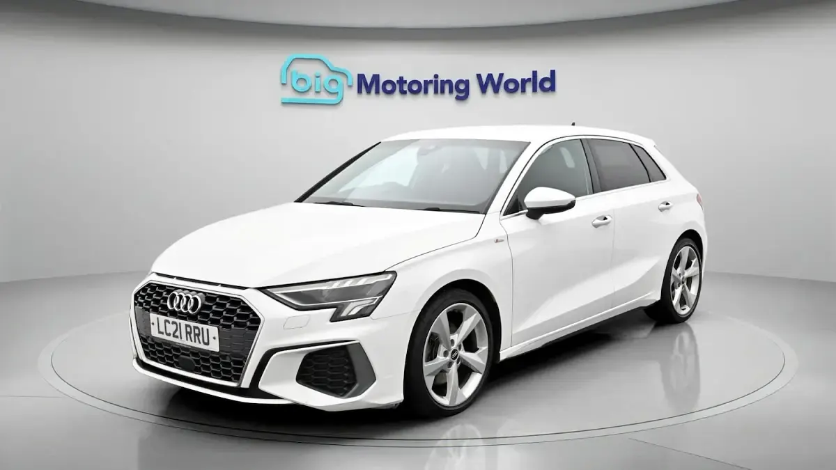 Used Audi A3 Sportback S-Line 2021 White Hatchback