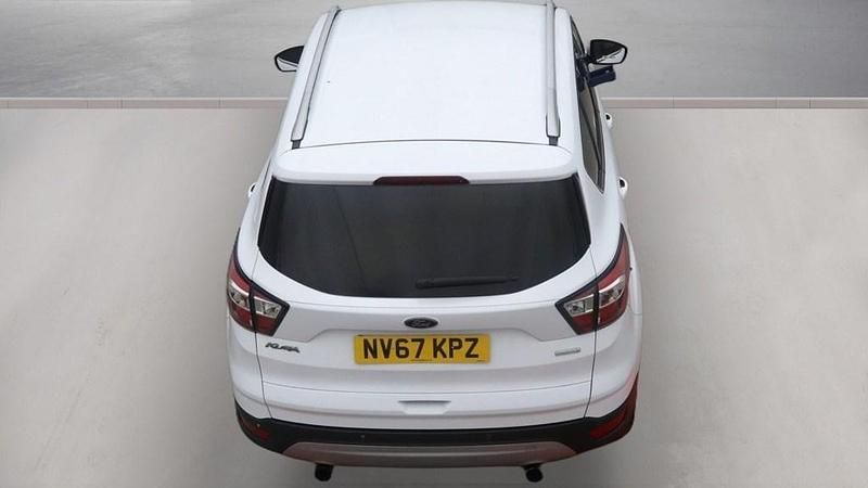 Used Ford Kuga Titanium 150 HP (110 kW) 2018 White SUV