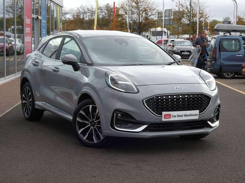 Grey Used 2022 Ford Puma Gen-E ST-Line SUV | £18,999 (Fair price) - Image 1/4
