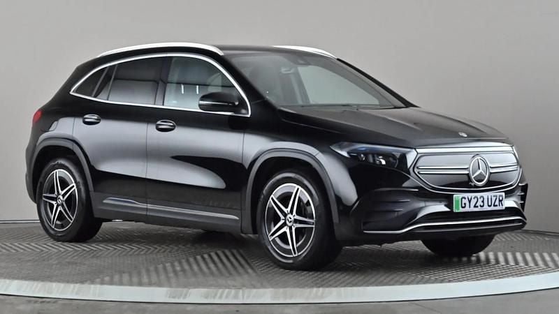 Black Used 2023 Mercedes EQA300 AMG line SUV | £22,477 (Fair price) - Image 1/3