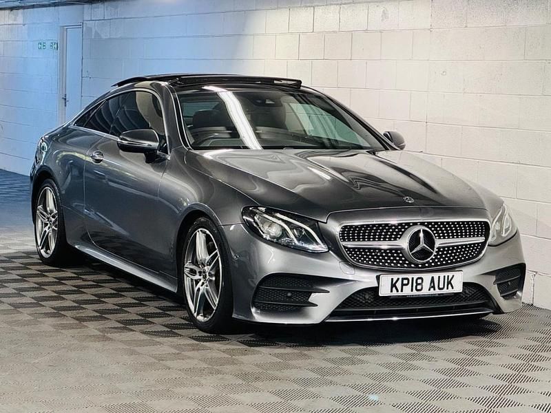 Grey Used 2018 Mercedes E220 AMG Line Premium Coupe | £12,989 (Fair price) - Image 1/4