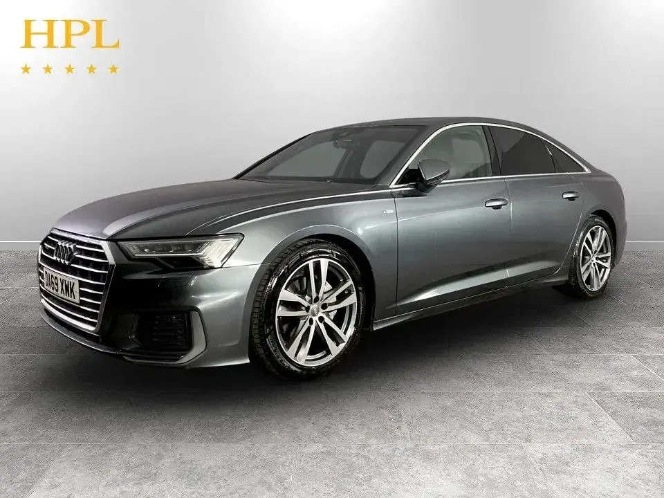 Used Audi A6 S-Line 204 HP (150 kW) 2019 Grey Sedan