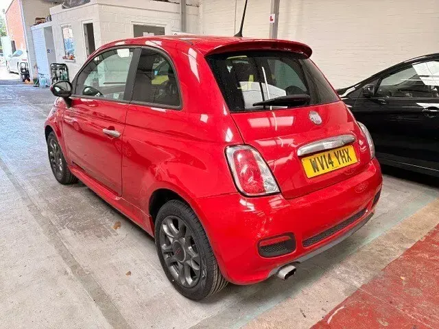 Used Fiat 500 S 69 HP (50 kW) 2014 Red Hatchback