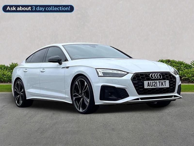 White Used 2021 Audi A5 Comfort Coupe | £25,695 (Expensive) - Image 1/4
