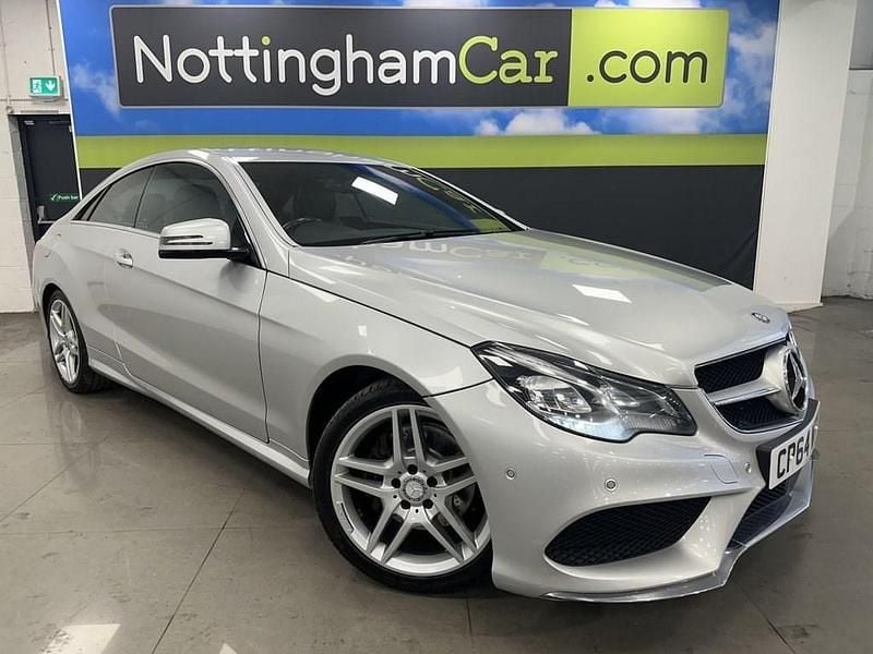 Silver Used 2015 Mercedes E350 AMG line Coupe | £7,595 (Fair price) - Image 1/4
