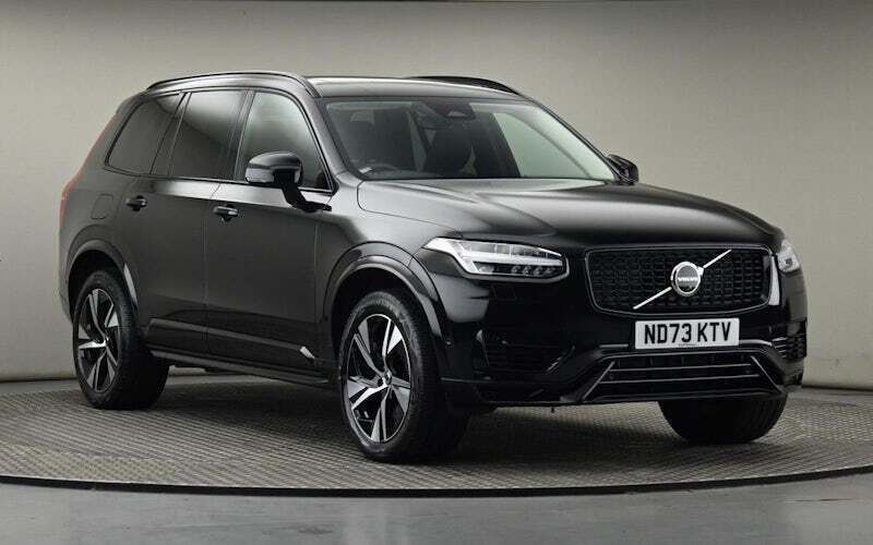 Onyx black Used 2023 Volvo XC90 Plus SUV | £49,500 (Fair price) - Image 1/4