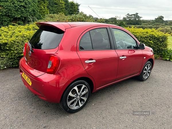 Used Nissan Micra N-TEC 2015 Red Hatchback
