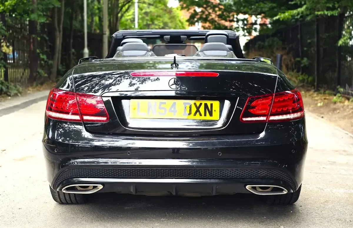 Used Mercedes E250 AMG 2013 Black Cabriolet