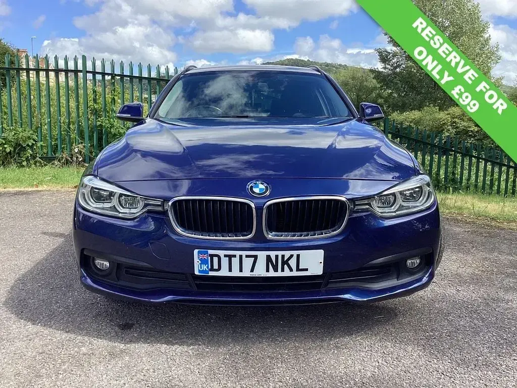 Used BMW 320 Efficient Dynamics 163 HP (119 kW) 2017 Blue Estate