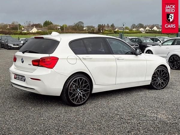 Used BMW 118 Sport Line 2018 White Hatchback