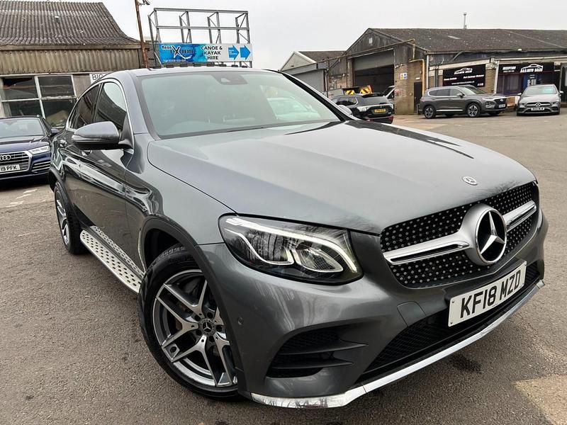 Used Mercedes GLC350 AMG line 2018 Grey Coupe