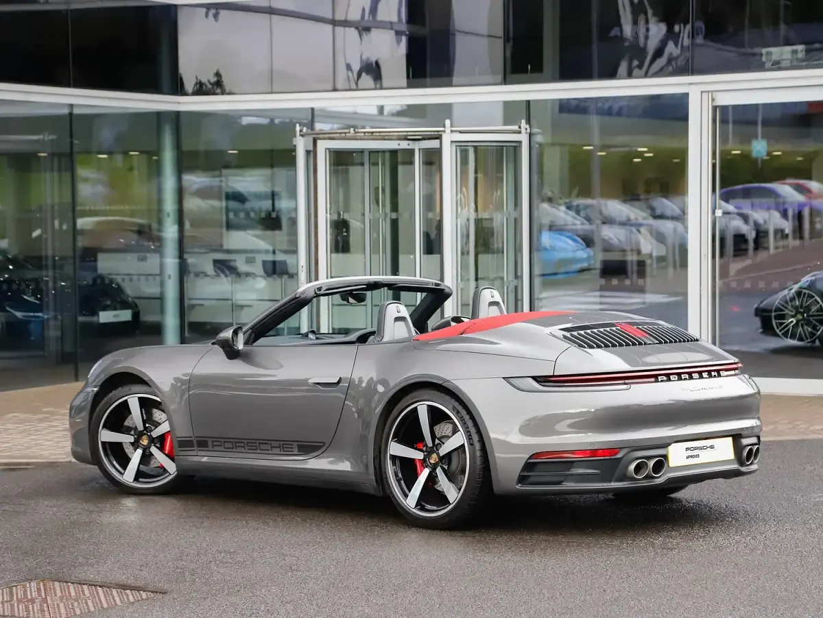 Used Porsche 911 450 HP (330 kW) 2023 Grey Cabriolet