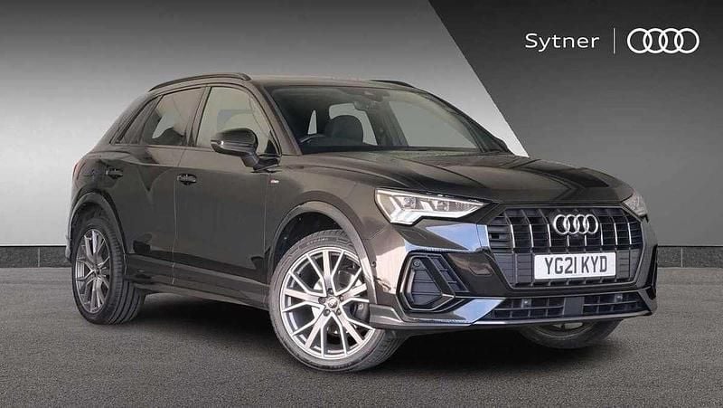 Black Used 2021 Audi Q3 Advanced SUV | £28,500 (Fair price) - Image 1/4