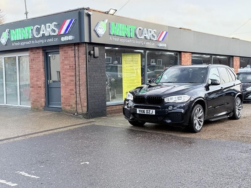 Black Used 2016 BMW X5 M Sport SUV | £19,895 (Good price) - Image 1/4