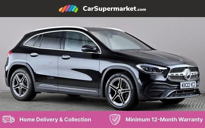 Black Used 2022 Mercedes GLA220 AMG Line Premium Plus SUV | £29,697 (Fair price) - Image 1/4