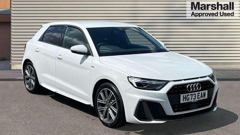 White Used 2023 Audi A1 S-Line Hatchback | £21,865 (Good price) - Image 1/4
