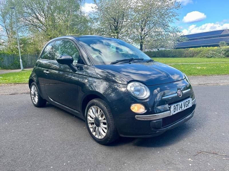 Usado Fiat 500 Lounge 69 HP (50 kW) 2014 Preto Citadino