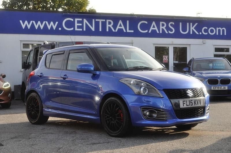 Blue Used 2015 Suzuki Swift Sport Hatchback | £4,495 (Fair price) - Image 1/4