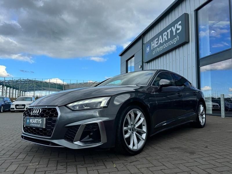 Used Audi A5 Sportback S-Line 163 HP (119 kW) 2020 Grey Hatchback