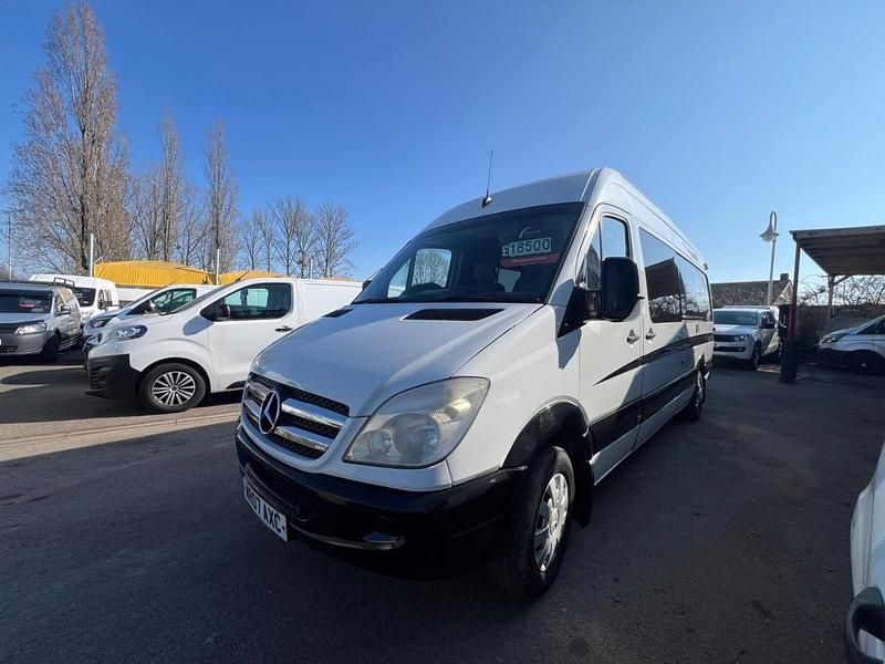 Begagnad Mercedes Sprinter 2007 Vit Van