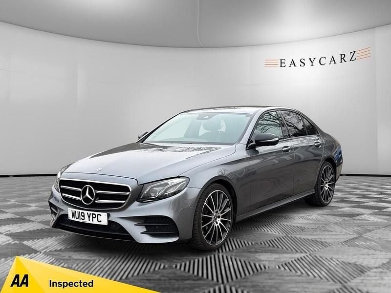Used Mercedes E220 AMG line 2019 Grey Sedan