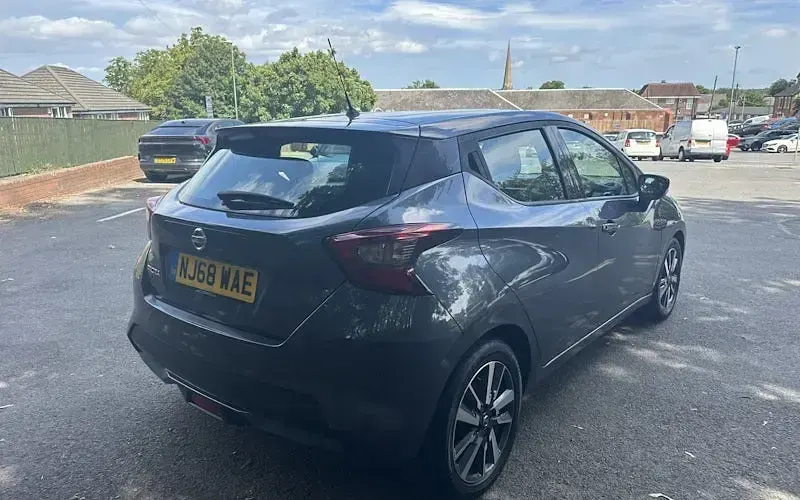 Used Nissan Micra Acenta Limited Edition 71 HP (52 kW) 2018 Grey Hatchback