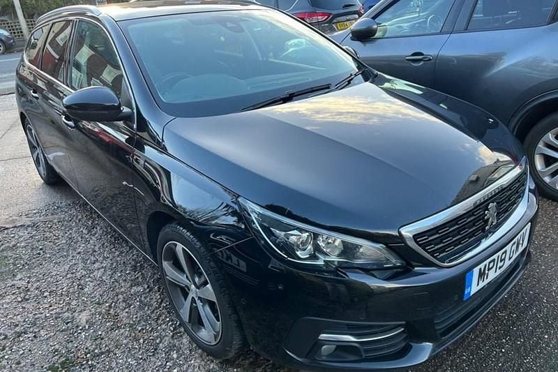 Black Used 2019 Peugeot 308 S Estate | £7,994 (Fair price) - Image 1/1