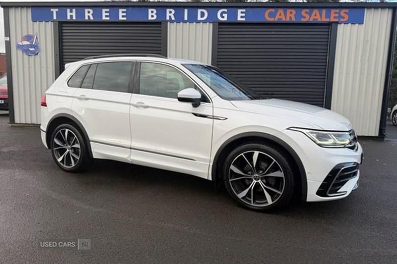Used VW Tiguan R-line 2021 White SUV