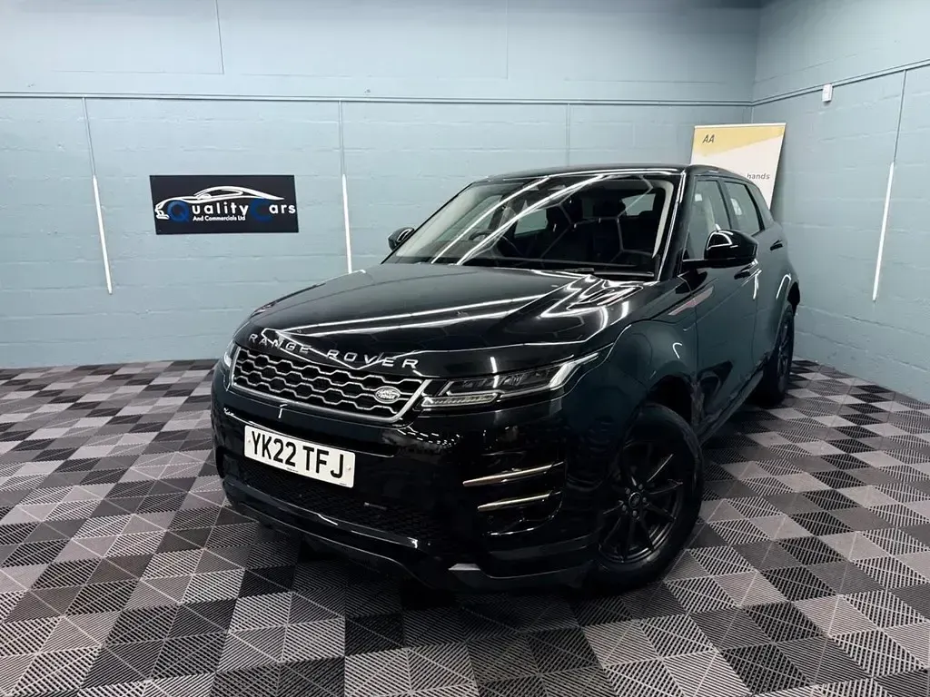 Begagnad Land Rover Range Rover evoque R-Dynamic 2022 Svart SUV