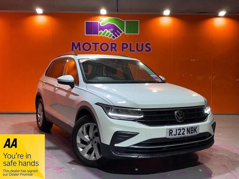 Used VW Tiguan S 130 HP (95 kW) 2022 White SUV