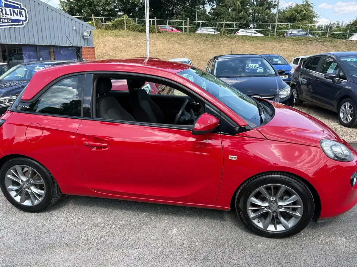 Used Vauxhall Adam Jam 70 HP (51 kW) 2015 Red Hatchback