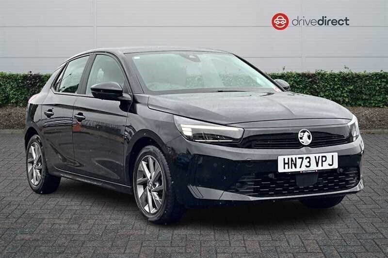 Black Used 2023 Vauxhall Corsa Design Edition Hatchback | £11,758 (Fair price) - Image 1/4