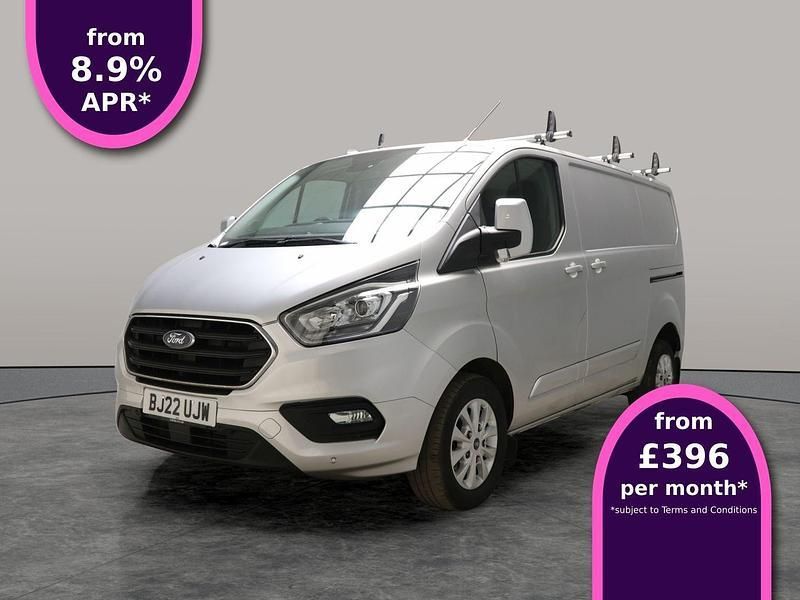 Silver Used 2022 Ford Transit Custom Limited Van | £18,308 (Fair price) - Image 1/3