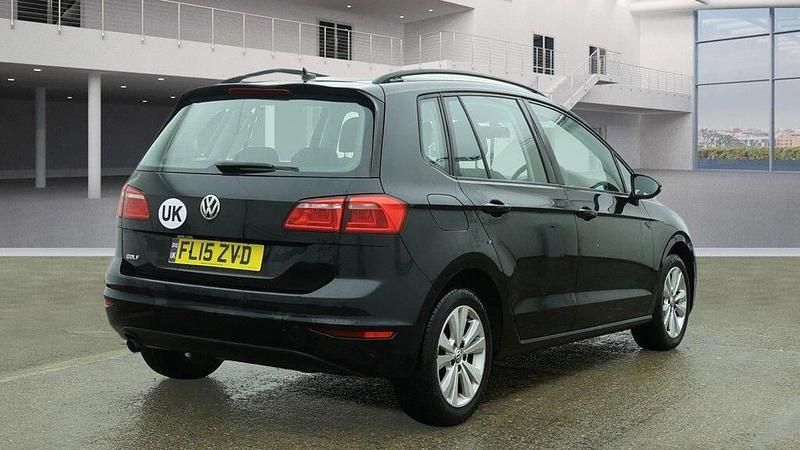 Used VW Golf Sportsvan SE 2015 Black MPV