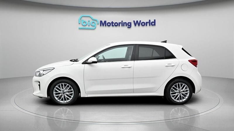 Used Kia Rio 99 HP (72 kW) 2019 White Hatchback