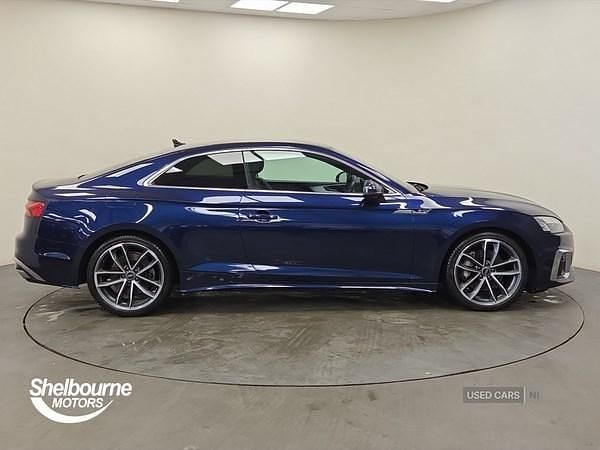 Used Audi A5 S-Line 245 HP (180 kW) 2022 Blue Coupe