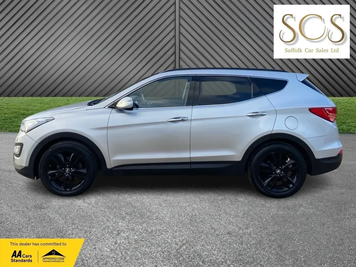 Używany Hyundai Santa Fe Premium SE 2014 Srebrny SUV