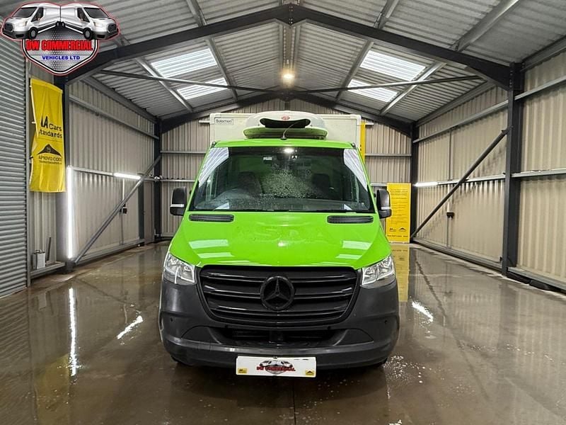 Used Mercedes Sprinter 140 HP (102 kW) 2020 Green Van