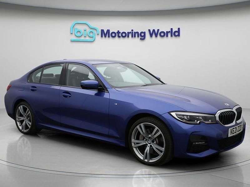 Blue Used 2021 BMW 330e M Sport Sedan | £19,000 (Fair price) - Image 1/4
