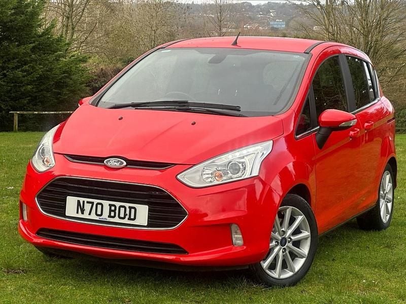 Used Ford B-MAX Titanium 105 HP (77 kW) 2016 Red MPV