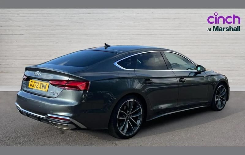 Used Audi A5 Sportback S-Line 204 HP (150 kW) 2022 Grey Hatchback