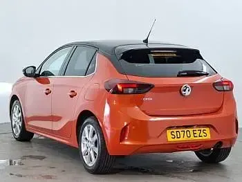 Used Vauxhall Corsa Elite 100 HP (73 kW) 2020 Orange Hatchback