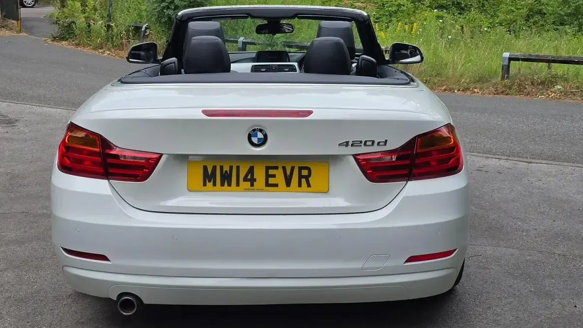 Used BMW 420 Cabriolet Comfort Edition 2014 White Cabriolet