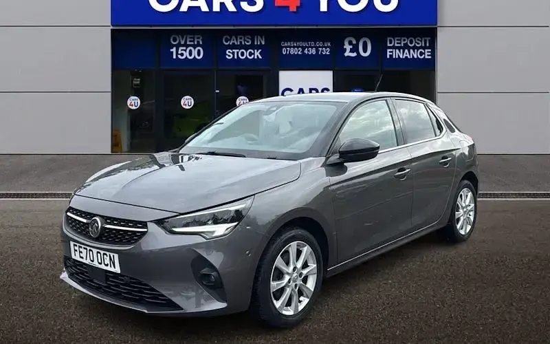 Used Vauxhall Corsa Elite 101 HP (74 kW) 2020 Grey Hatchback